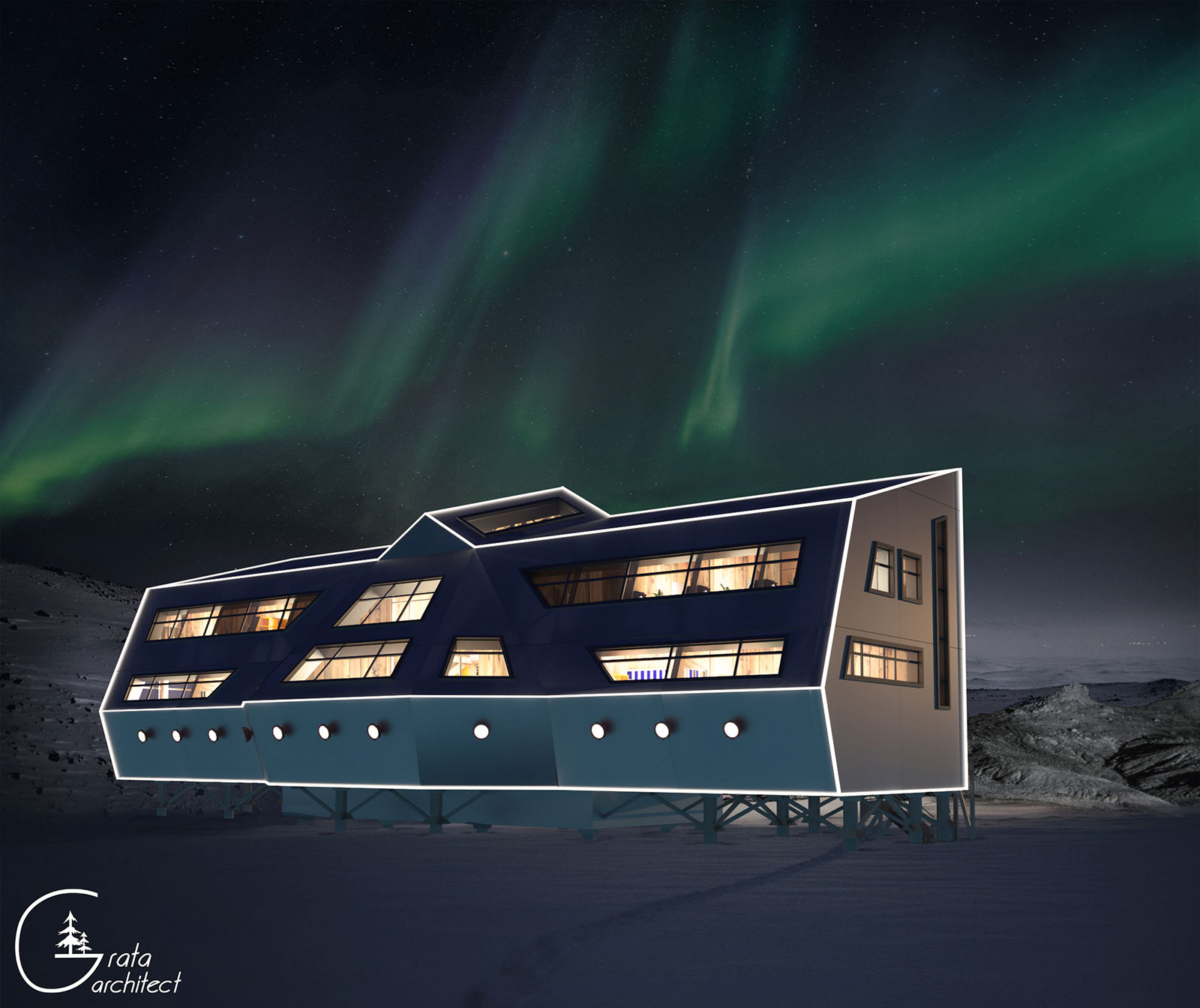 архитектурный проект для арктики
